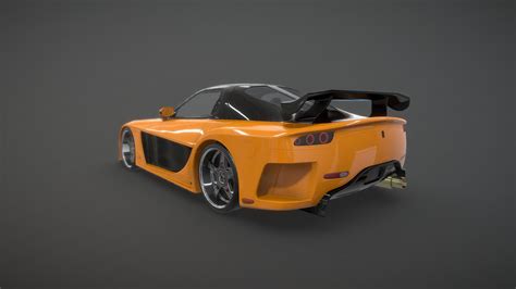 Mazda Rx7 Veilside 3D Models In Sport Cars 3DExport Mail Napmexico Com Mx
