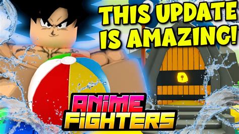 The Summer Event Is Amazing 🌴 Anime Fighters Simulator Youtube