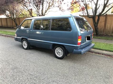 1985 Toyota Van Le For Sale In Tacoma Wa