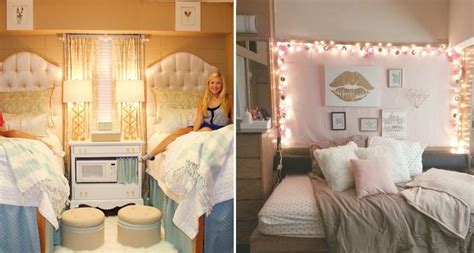 30 Insanely Cute Dorm Room Transformations To Try With Your Roommate Dorm Room Designs Dorm