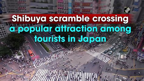 Shibuya Scramble Crossing A Popular Attraction Among Tourists In