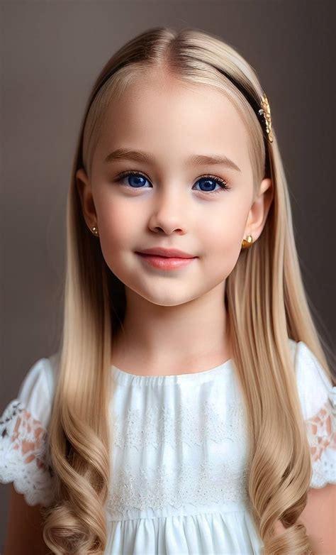 Little Girl Blonde Curly Free Photo On Pixabay