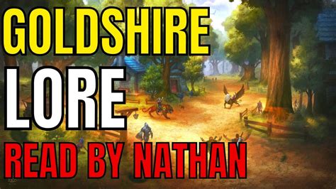 World Of Warcraft Lore Of Goldshire YouTube