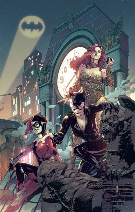 Gotham Sirens By Bryan Valenza Batman Cómic Superhéroes Dc Cosplay