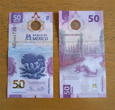 Banxico Lanza Nuevo Billete De 50 Pesos Formal Prision