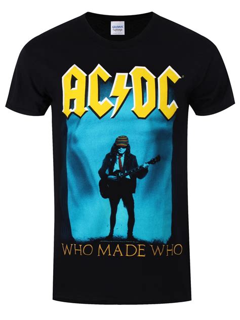 Shop for ac dc shirt online at target. AC/DC Who Made Who Men's Black T-Shirt - Buy Online at ...