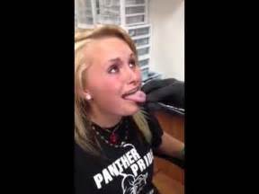Cute Blonde Girl Getting Her Tongue Pierced YouTube