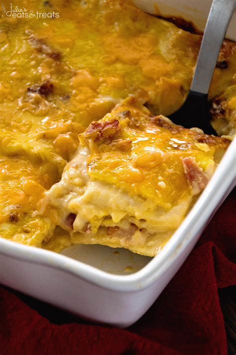 Ham And Cheese Overnight Breakfast Lasagna 19 Savory Ways To Step Up