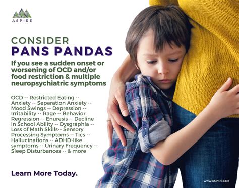 Flyerposter Pans Pandas Symptoms Version 2 Aspire