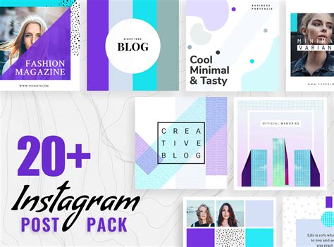 Modern Instagram Post Template By Victorthemes On Dribbble