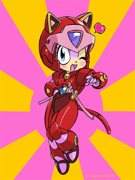 Samurai Pizza Cats Polly Esther By Chuckfontaine On Deviantart