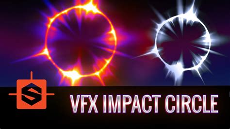 Vfx Circle Impact Texture Tutorial Using Substance Designer Youtube