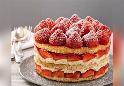 Le Fraisier En Recette Recette Dessert Version Femina