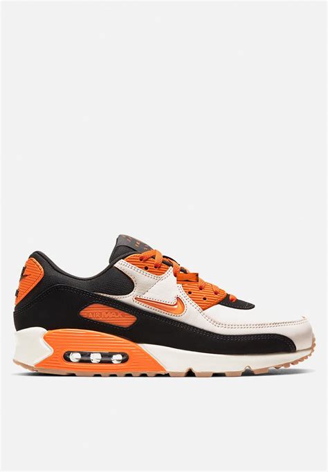 Air Max 90 Premium Cj0611 100 Sailsafety Orange Blk Gum Med Brown