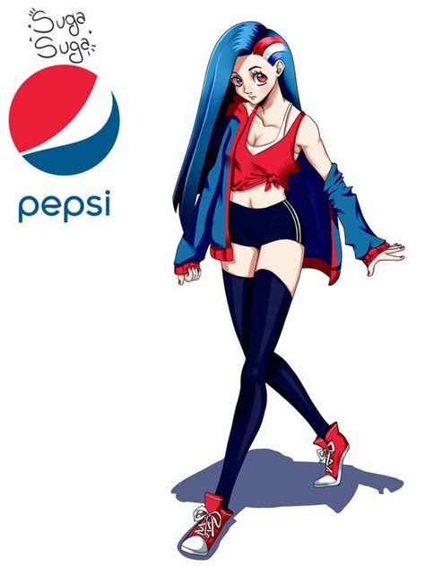 Pepsi Chan Girls Cartoon Art Character Art Girl Cartoon