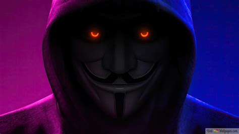 Anonymous Hoodie Mask 4k Wallpaper Download