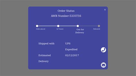 12 Bootstrap Order Details And Tracking Examples