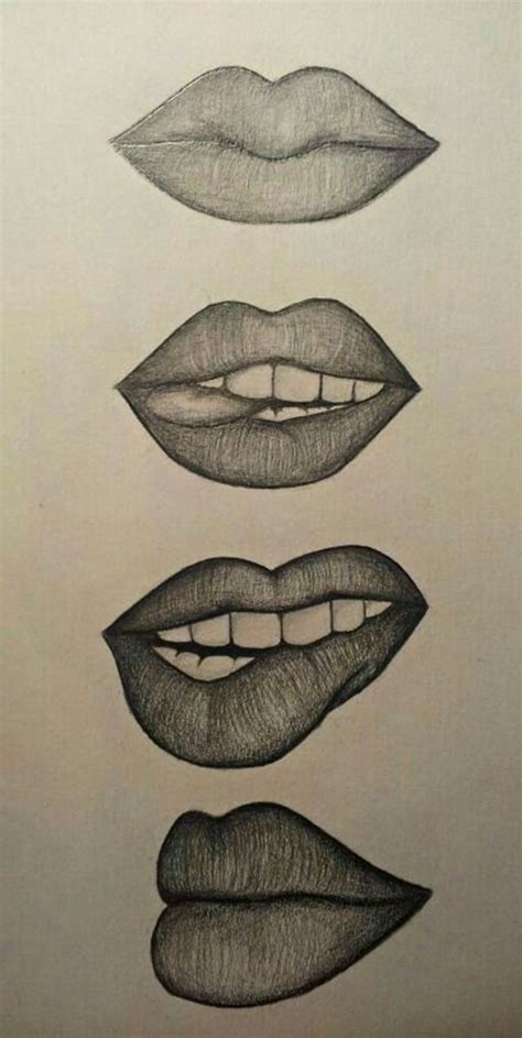 Cool And Easy Things To Draw When Bored Lips Drawing Pencil Art Drawings Cool Drawings