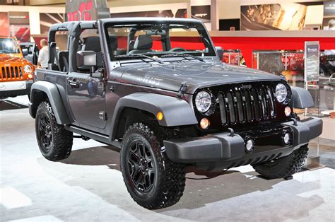 2014 Jeep Wrangler Willys Wheeler Edition To Make Los Angeles Debut