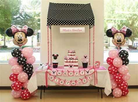 M Creations Minnie S Bowtique Inspired Birthday Party