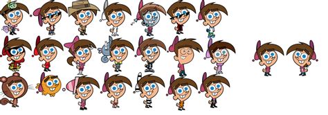 Timmy Turner Outfits And Forms By Zartist2017 On Deviantart