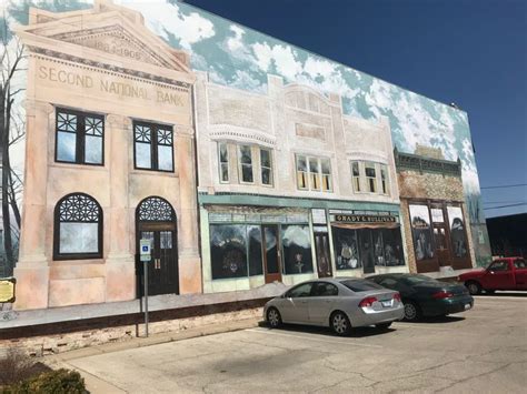 Early Spring 2018 In Downtown Belvidere Il Newest Mural Belvidere Is