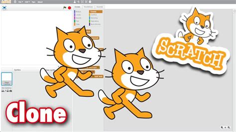 How To Use The Clone Block In Scratch Youtube