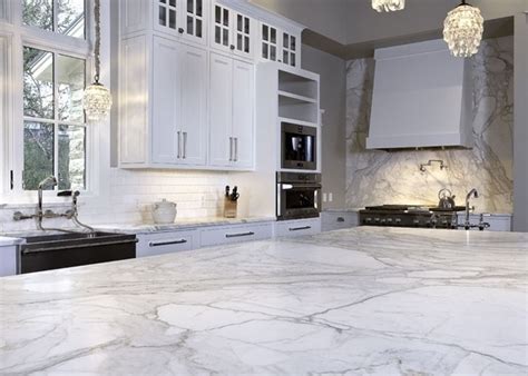 Amazing Kitchen Designs With Calacatta Marble Kitchen Countertops