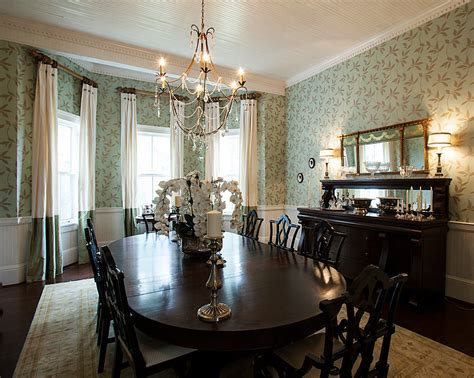 Historic Plantation Home Dining Room Traditional Dining Room