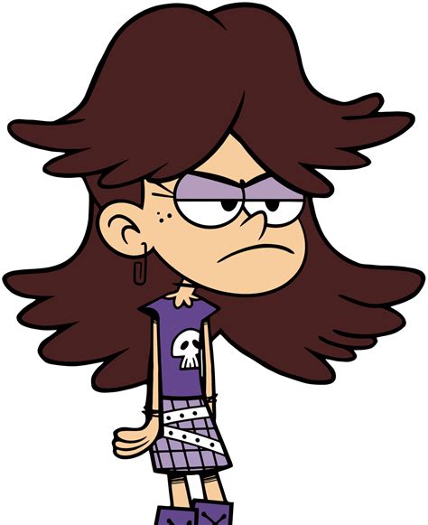 The Loud Booru Post Alternate Hairstyle Character Luna Loud Frowning Solo