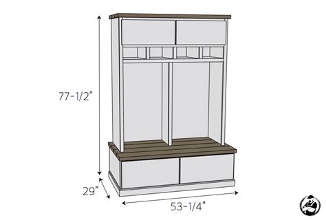 Build entryway bench turtles life mudroom depth. Mudroom Lockers with Bench { Free DIY Plans }