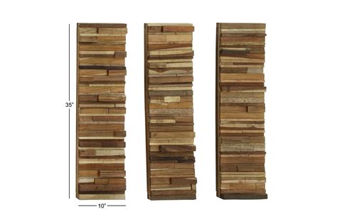 Ceiling tiles that some decorative wall panels have a fire rating, which can be a consideration if you live in a townhome or have a family room or bedroom adjacent to. Natural Reflections Rustic Teak Wall Panels at Gardner-White