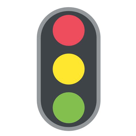 Vertical Traffic Light Emoji Png Royalpng