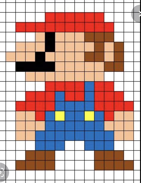 Minecraft Mlp Pixel Art Grid
