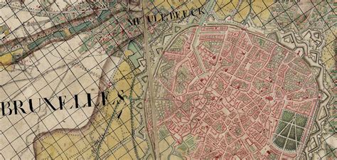 Ben je student in brussel? Brusel Terkep Kep - Stock Illustration Map Of The City Of ...