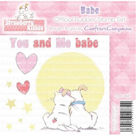 Strawberry Kisses You And Me Babe Stamp Uk