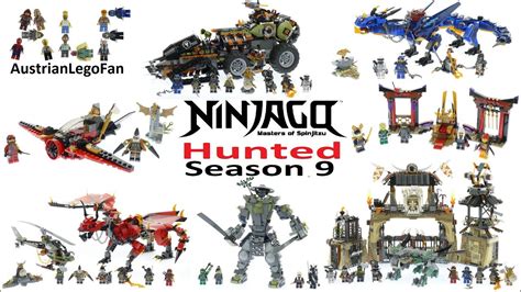 All Lego Ninjago Season 9 Hunted Sets Summer 2018 Lego