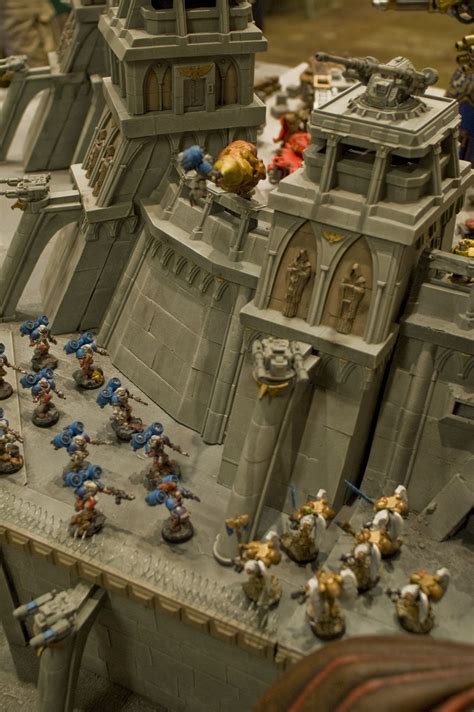 The Back 40k Adepticon Pics The Siege Of Terra Diorama