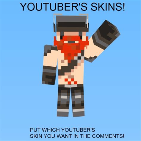 Famous Youtuber Skins Series Minecraft Blog