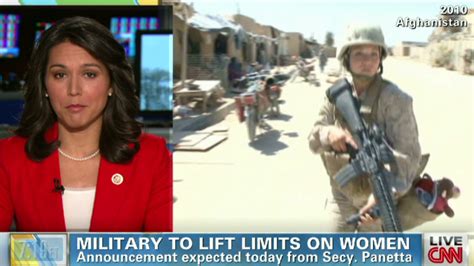 Rep Gabbard Women Will Exceed Combat Standards Cnn Newsroom Cnn Hot