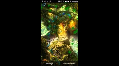 Magic Weed Live Wall Paper For Android Youtube