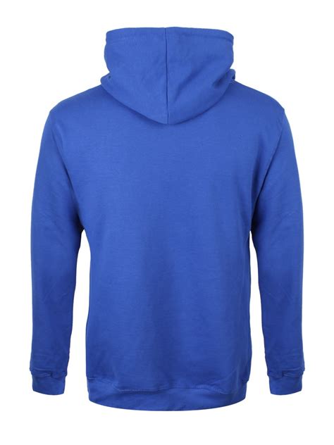 Royal Blue Zipped Hoodie Buy Online At