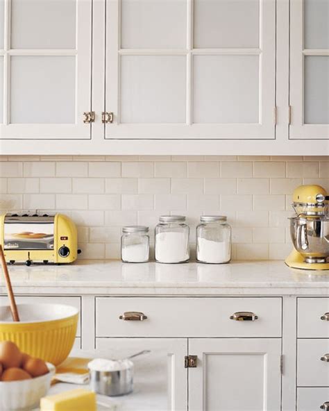 Get free shipping on qualified martha stewart living kitchen cabinets or buy online pick up in store today in the kitchen department. Off White Subway Tile - Traditional - kitchen - Martha Stewart