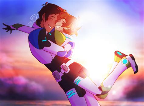 Going Home Lance And Pidge Hugging Each Other Happily From Voltron