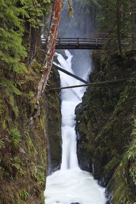 Sol Duc Falls In Olympic National Park National Parks America