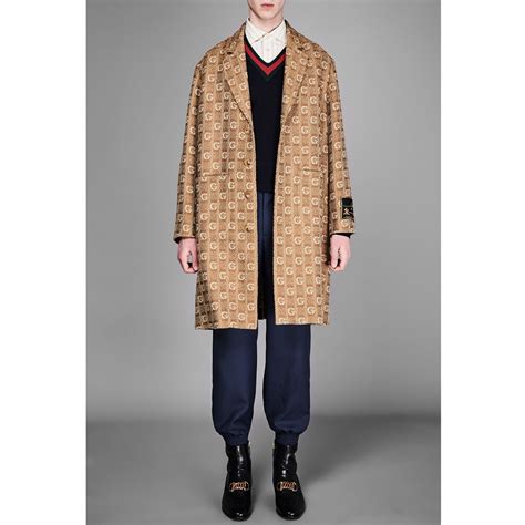 Gucci Mens Gg Coat Formal Coats Flannels