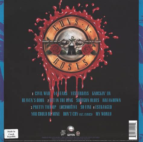 Guns N Roses Use Your Illusion Ii Epka Studio Czarnej Płyty