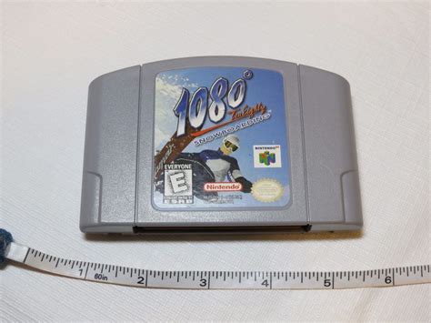 1080 Ten Eighty Snowboarding Nintendo 64 N64 Rare Vintage Video Game