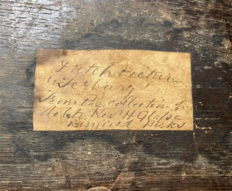 Hidden Treasure Uncovered Mysterious Note Found Behind Painting Could