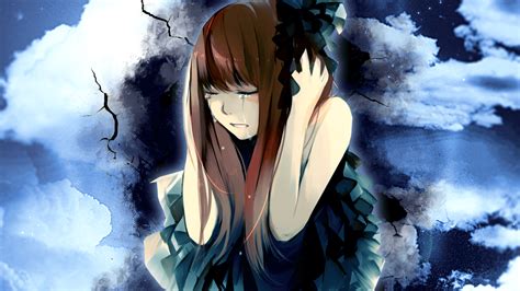 Gambar Anime Girl Sad